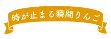 時がとまるリンゴ